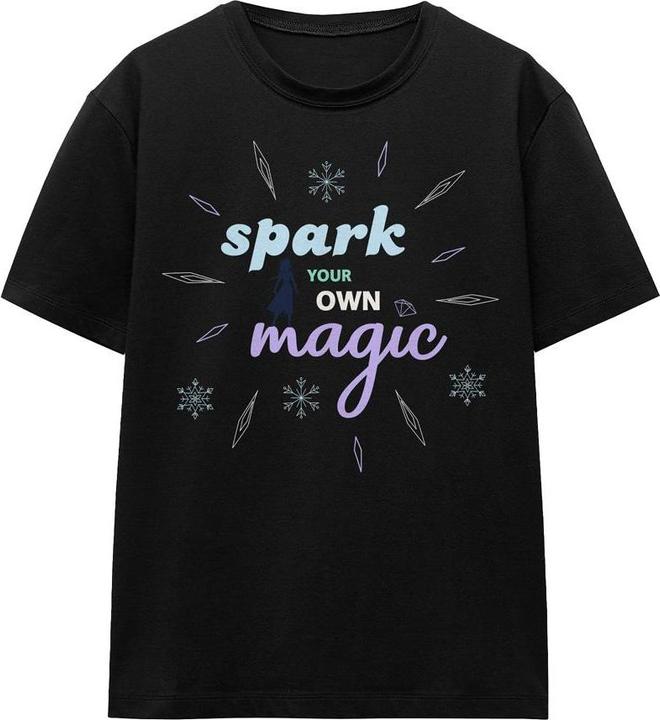 Immagine prodotto Disney Frozen Spark Your Own Magic Maglietta Elsa Profilo Adulto Unisex (XL)