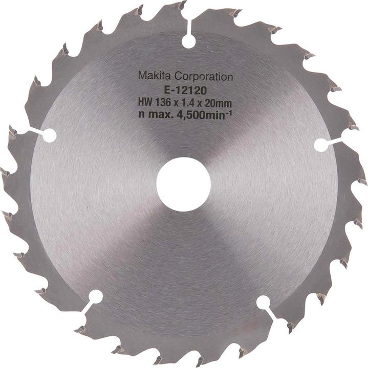 Actual product image Makita CCM13625E SPECIALIZED EFFICUT saw blade ( E-12120 ) 136 x 1,4 x 20 mm 25 teeth for wood