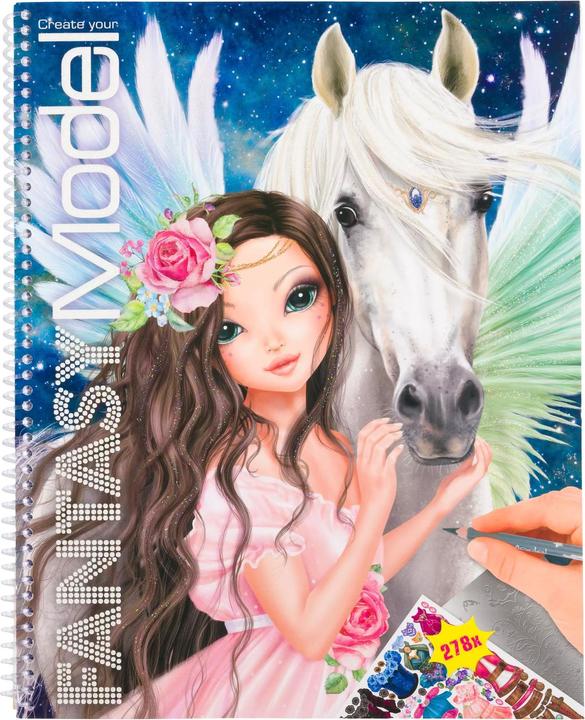 Produktbild Depesche Malen Fantasy Model Malbuch