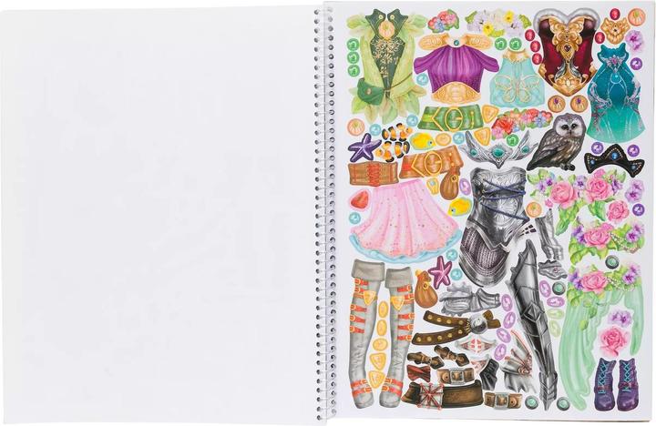 Produktbild Depesche Malen Fantasy Model Malbuch