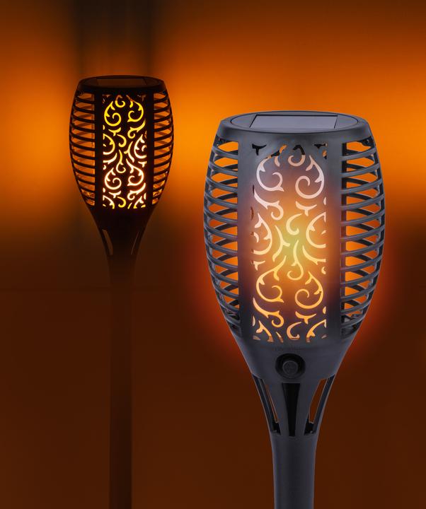 Produktbild Globo Solarleuchte Kunststoff Schwarz, 36xled (36 lm, IP44)