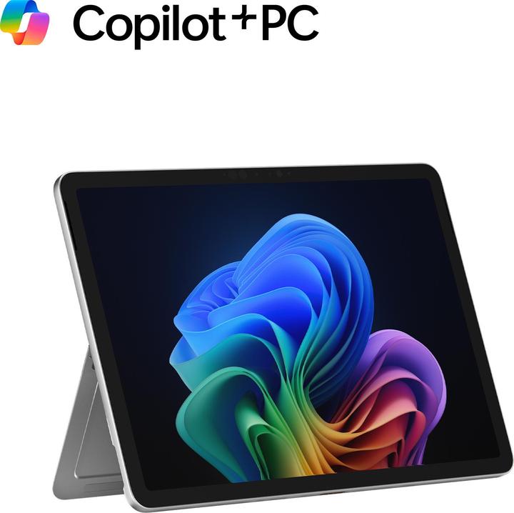 Actual product image Microsoft Surface Pro – Copilot+ PC - 12" (Netzteil separat erhältlich) (12", Snapdragon X Plus X1P-42-100, 16 GB, 256 GB, Without keyboard layout)