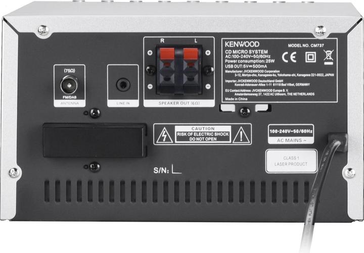 Produktbild Kenwood M-7000S (Bluetooth, WLAN, CD Player, 2x 30 W)