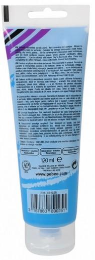 Image du produit Pebeo Decocrème Peinture acrylique mate (Bleu roi, 120 ml)