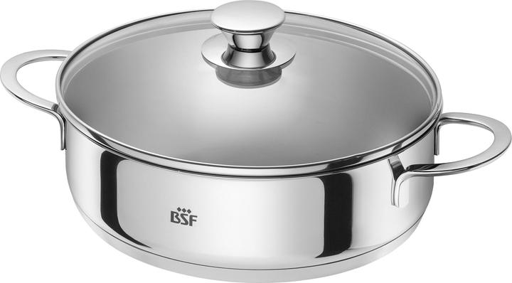 Image du produit Zwilling Bordeaux Poêle à frire, 28 cm | Acier inoxydable 18/10 | run (Acier inoxydable)
