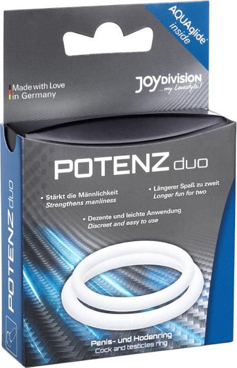 Immagine prodotto Joydivision Anelli Potency Duo Bianco Medio