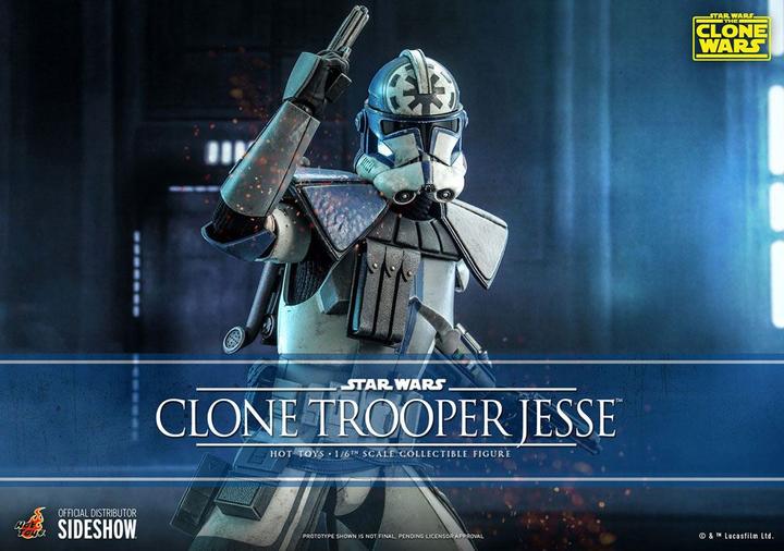 Produktbild Hot Toys Star Wars The Clone Wars figurine 1/6 Clone Trooper Jesse 30 cm