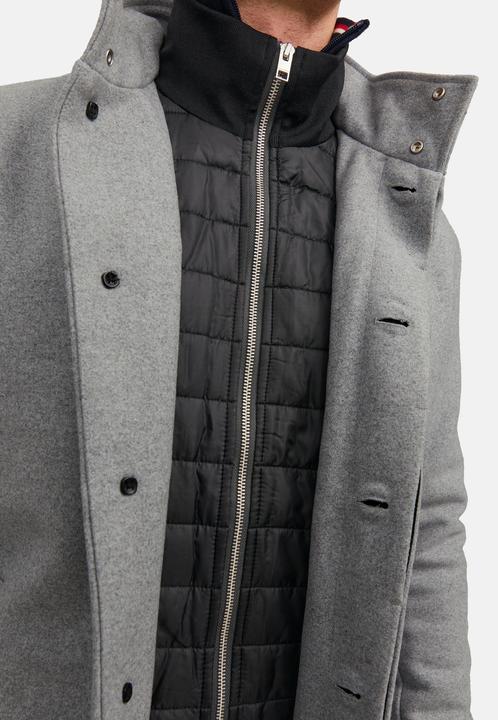 Produktbild Jack & Jones Fischgrätmuster Doppelkragen Jacke (M)