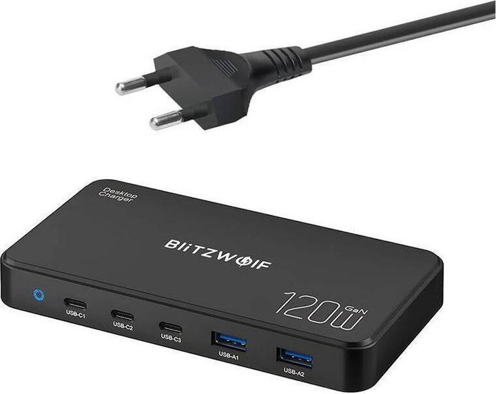 Actual product image BlitzWolf Charging Station BW-i100 5in1 120W (120 W)