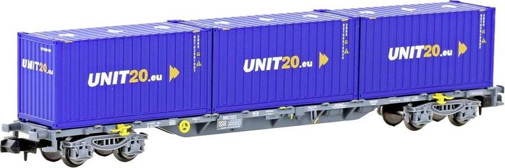 Produktbild Mf Train MF33444 N Containerwagen Sgns HUPAC der SBB (Spur N)