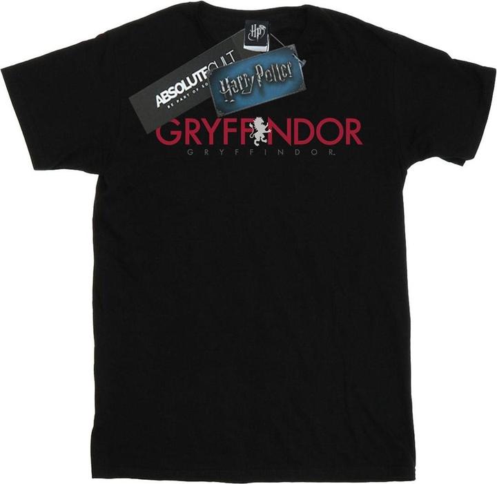 Actual product image Boys Gryffindor Text T-Shirt (140, 146)