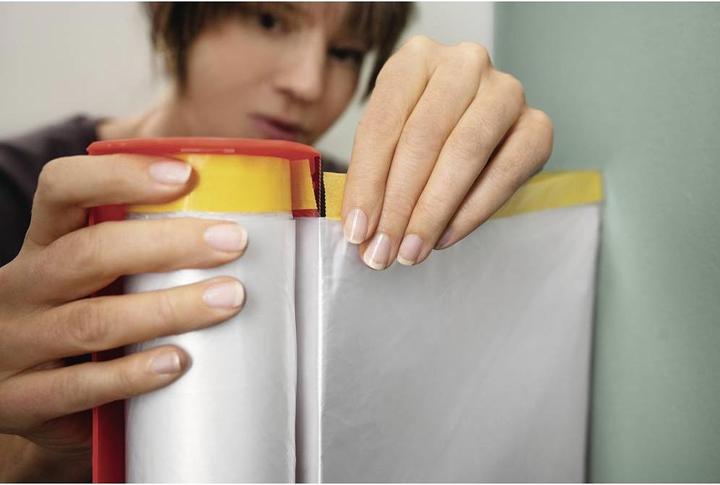Actual product image tesa EASY COVER Perfect+ Painting Film Perfect+ Refill Refill Roll (33 m, 1400 mm)