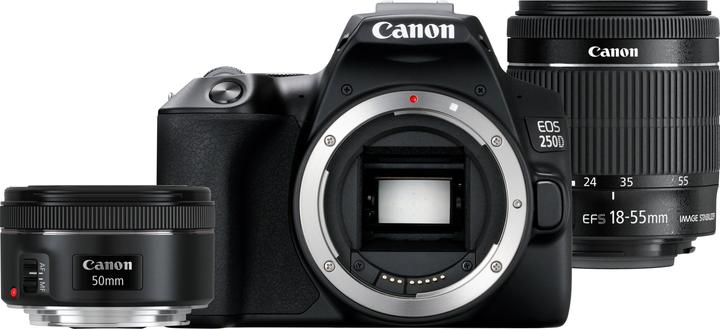 Image du produit Canon EOS 250D (29 - 88 mm, 24.10 Mpx, APS-C / DX)