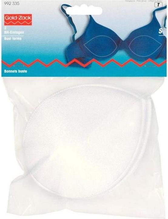 Actual product image Prym Bra inserts, white size S, card 2 pcs.