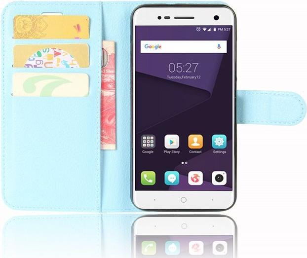 Image du produit MU Classic Étui en cuir Litchi (ZTE Blade V8 Lite)