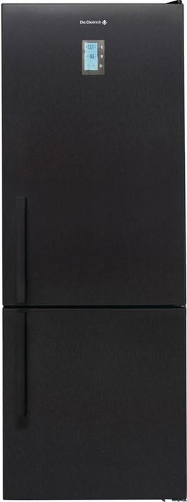 Image du produit De Dietrich Réfrigérateur-congélateur indépendant DFC7092NA Front BlackSteel et noir (481 l)