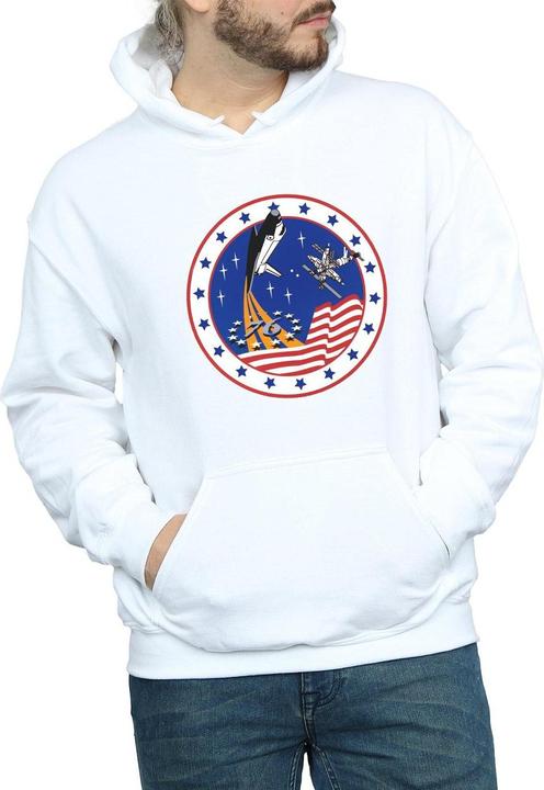 Image du produit Nasa - Sweat à capuche CLASSIC ROCKET - Homme (XL)
