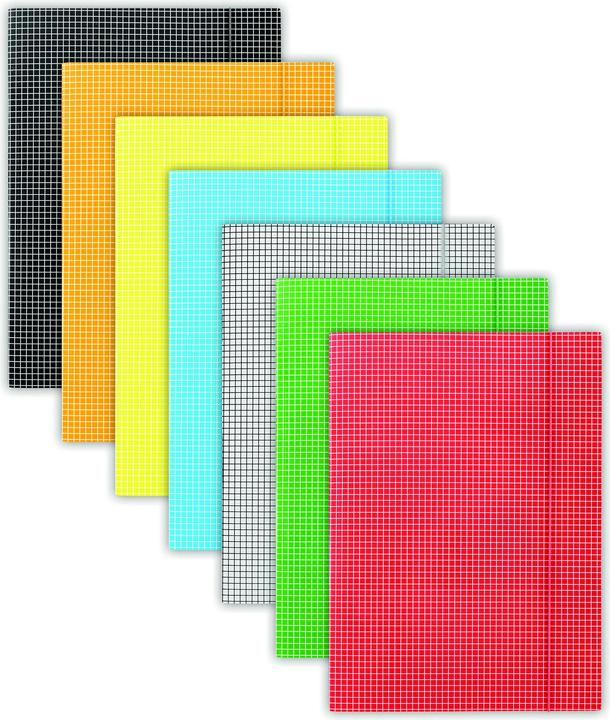 Immagine prodotto Donau cartellina, cartone, a4, 400g/m2, 3 lembi, verde, a scacchiera (1 x)