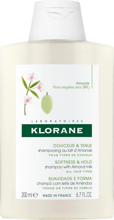 Immagine prodotto Klorane Shampoo al latte di mandorla (200 ml, Shampoo liquido)