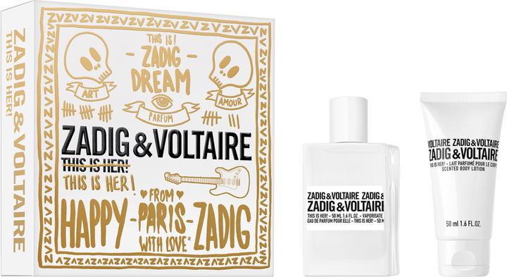 Produktbild Zadig & Voltaire This is Her! Christmas 2023 Eau de Parfum 50 / Body Lotion (Eau de Parfum, 100 ml)