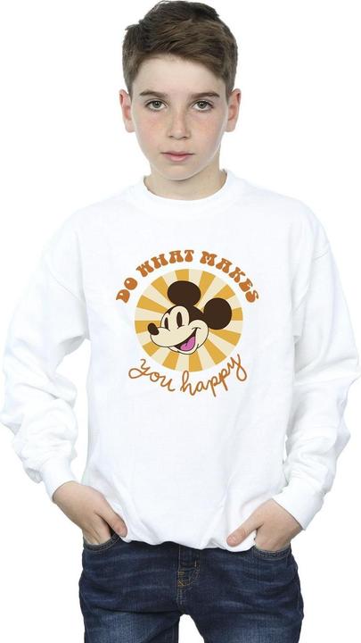 Produktbild Disney Mickey Mouse Do What Makes You Happy Sweatshirt Jungen (152, 158)