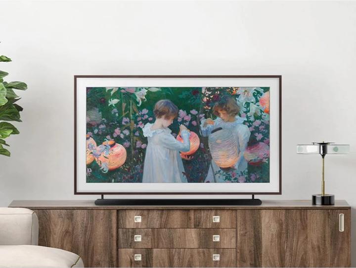 Actual product image Samsung The Frame GQ32LS03BBU (32", LS03B, QLED, Full HD, 2022)