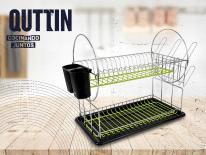 Produktbild Quttin Abtropfgestell mit Tablett 50x235x33 confortime