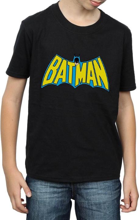 Actual product image Batman Boys Retro Logo Cotton T-Shirt (140, 146)