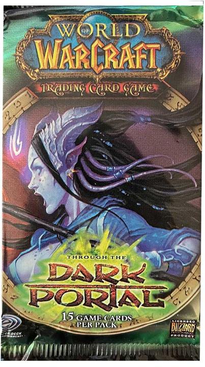 Actual product image World of Warcraft TCG Through the Dark Portal TCG Booster Pack (English, Booster Pack)