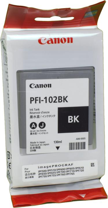 Produktbild Canon Pfi-102bk (BK)