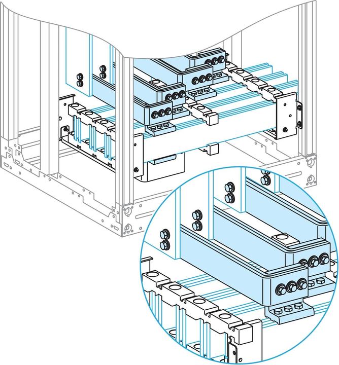 Image du produit Schneider Electric Verbe. Hor. Vert. collect. 4P/>1200A 88015