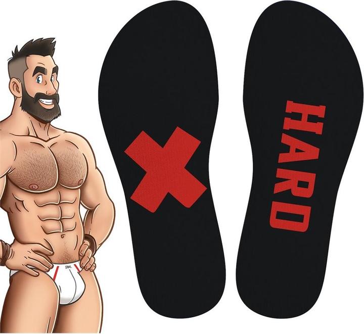 Image du produit Sneakxx Chaussettes "HARD RED (39 - 45)