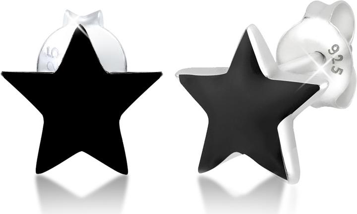 Produktbild Elli Stecker Stern Design Emaille (Sterling Silber)
