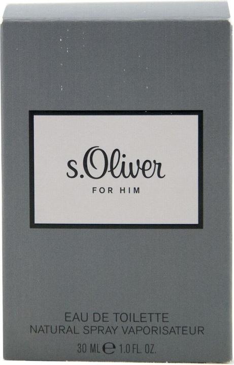 Produktbild S.Oliver For Him Eau de Toilette Spray (Eau de Toilette, 30 ml)