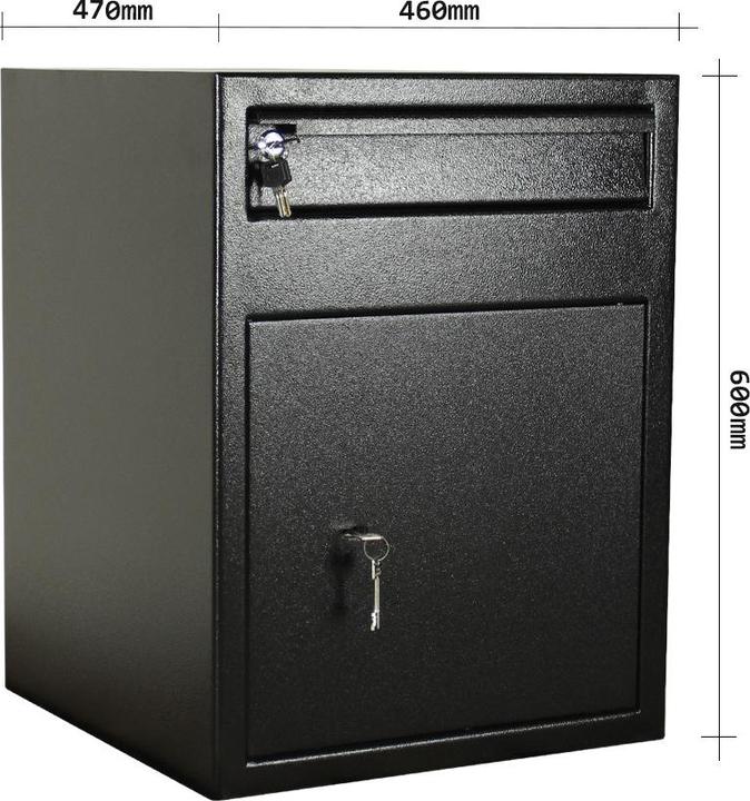 Actual product image Rottner Cashmatic 2 deposit safe with double-bit lock (70 l)
