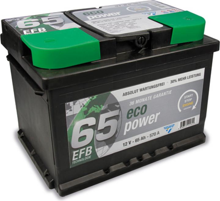 Image du produit Cartec Eco Power 65 (12 V, 65 Ah, 630 A)