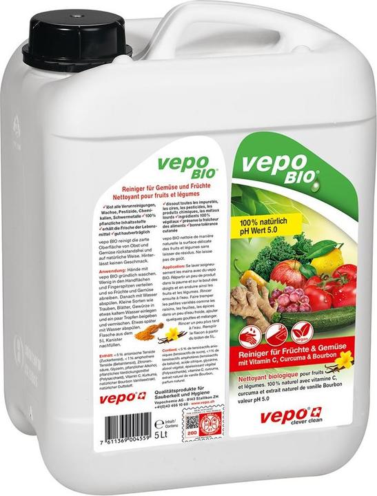 Immagine prodotto Vepo Detergente organico per frutta e verdura