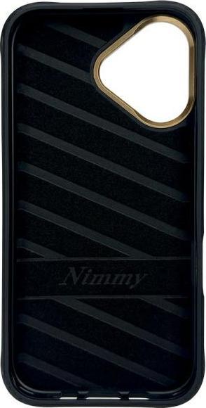 Productafbeelding Audi Nimmy hoesje iPhone 16 6.1" zwart Bril Cool Dog (Apple iPhone 16)