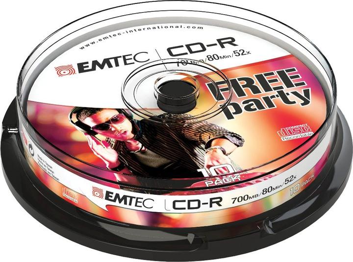 Immagine prodotto Emtec Classico 10 x CD-R (10 x)