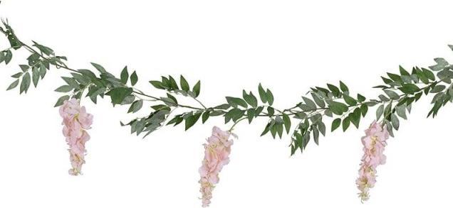 Actual product image Ginger Ray Garland Wisteria/Wisteria Flowers