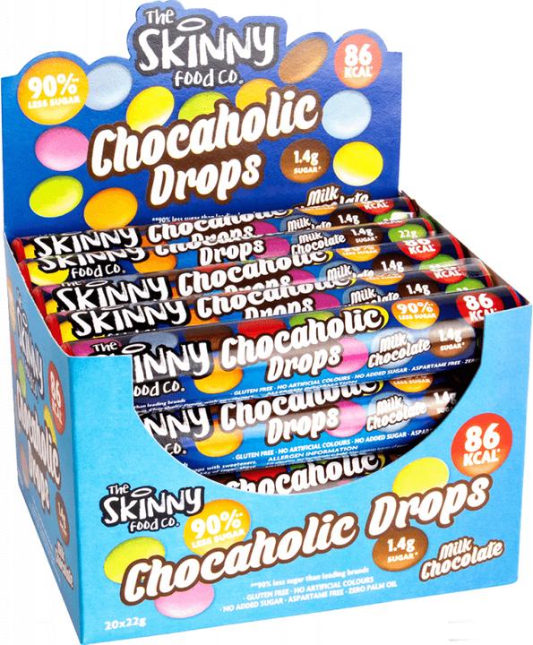 Actual product image Skinny Foods Chocaholic Drops (Chocolate, 1 pcs., 681 g)