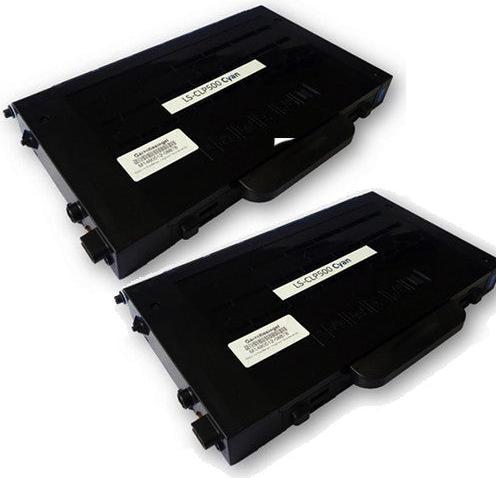 Produktbild Hermex Kompatibel Toner Samsung CLP-500 CLP 500 cyan (C)