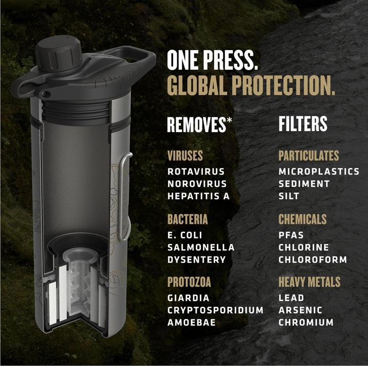 Produktbild Grayl Geopress Titanium (0.71 l)