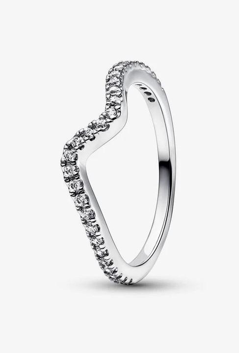 Produktbild Pandora Funkelnde Welle Ring (52, 925 Silber)