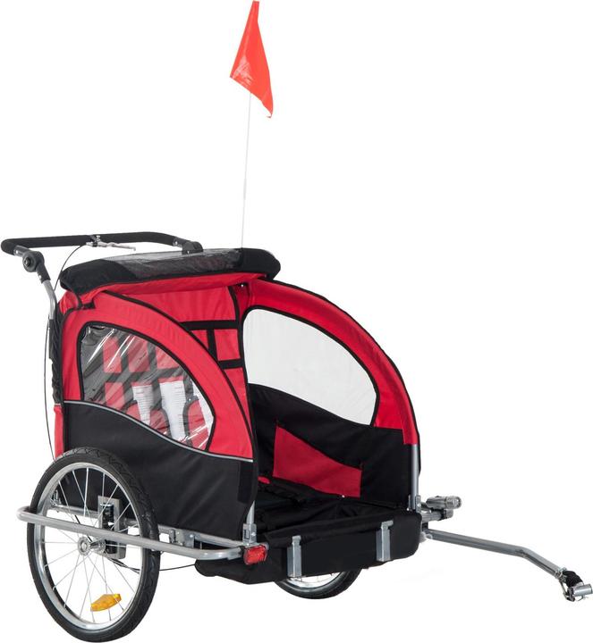 Homcom Kinderanhänger mit Staufach