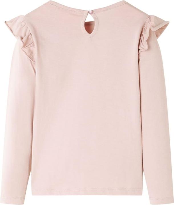 Produktbild VidaXL Kinder-Langarmshirt Rosa 140,Material: 100 % Baumwolle,Farbe (140)