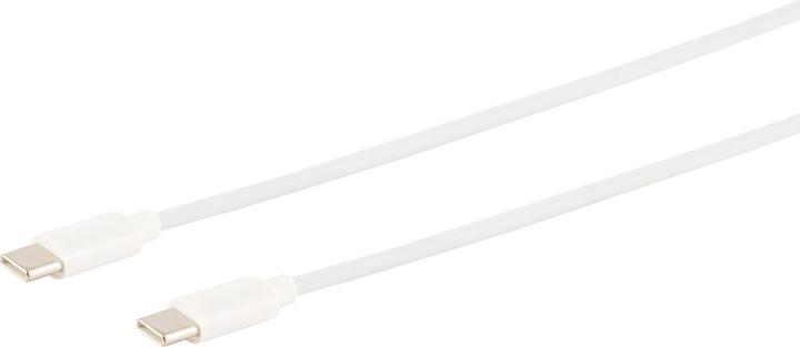 Produktbild S-Impuls 2er-Set Schnellladekabel USB-C, weiss, 0,5 m (0.50 m, USB 3.0)