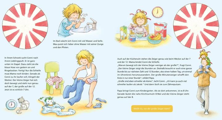 Immagine prodotto Conni-Bilderbücher: Conni lernt die Uhrzeit (Tedesco, Sarto Liane, 2019)