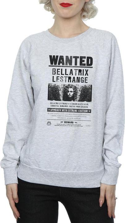 Actual product image Womens/Ladies Wanted Bellatrix Lestrange Sweatshirt (XXL)