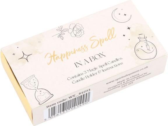 Actual product image Something Different Magic Happiness Spell Candles (Pack of 3) (3 pcs.)